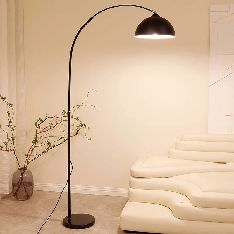 LED Gold/Black Italian Marble Floor Lamp for Living Room & Bedside 4