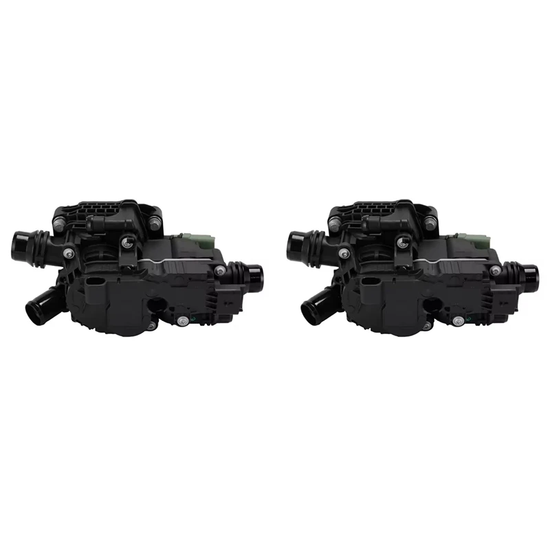 2 boîtiers de thermostat de chambre d'eau de moteur 9803549480 Pour Opel Peugeot 208 308 5008 citroën 1.6 Bluehdi 8V 9850364680