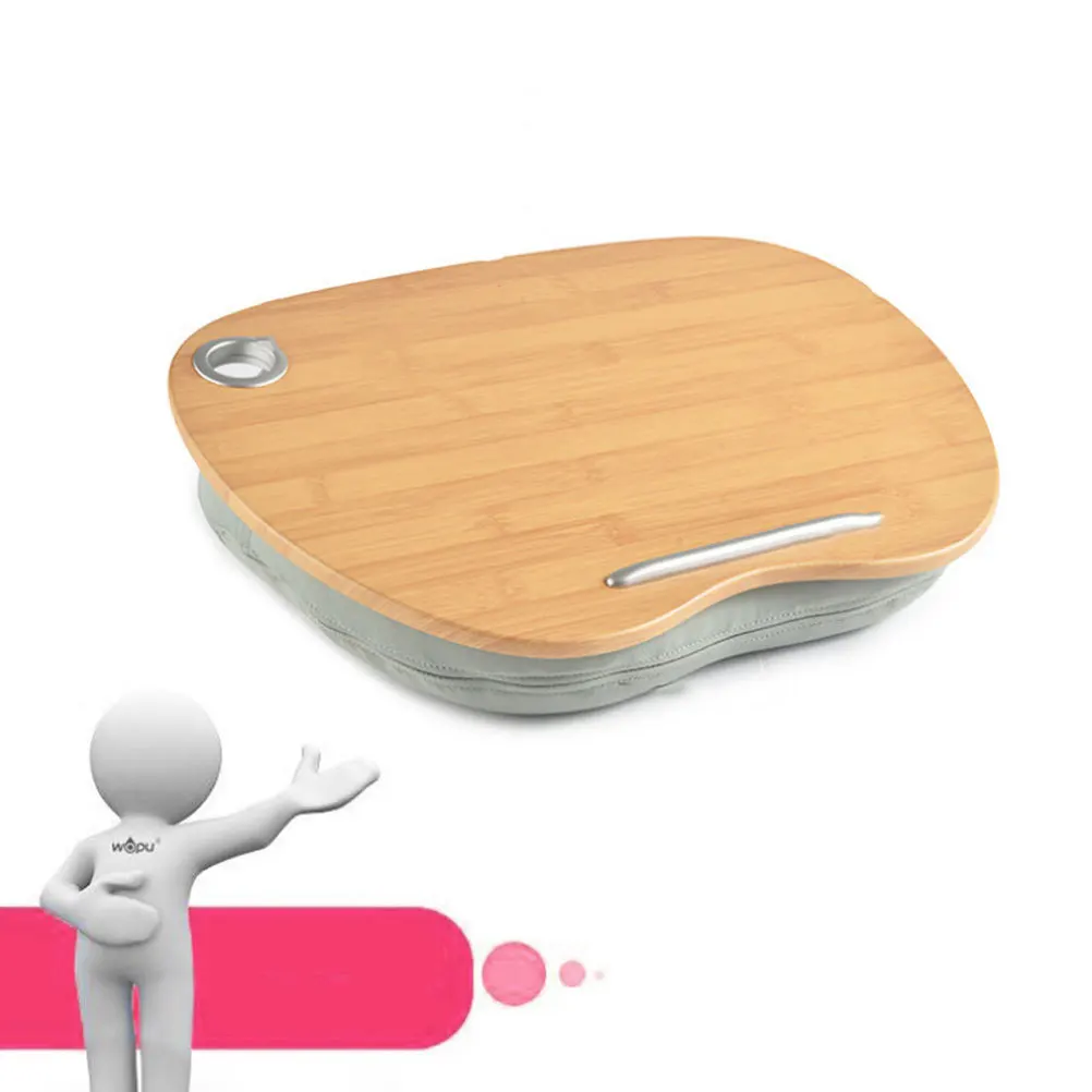 

Laptop Desk 14 Inches Portable Lap Desk Couch Bed Table Food Tray Stand Lightweight Sturdy Surface for Home Office