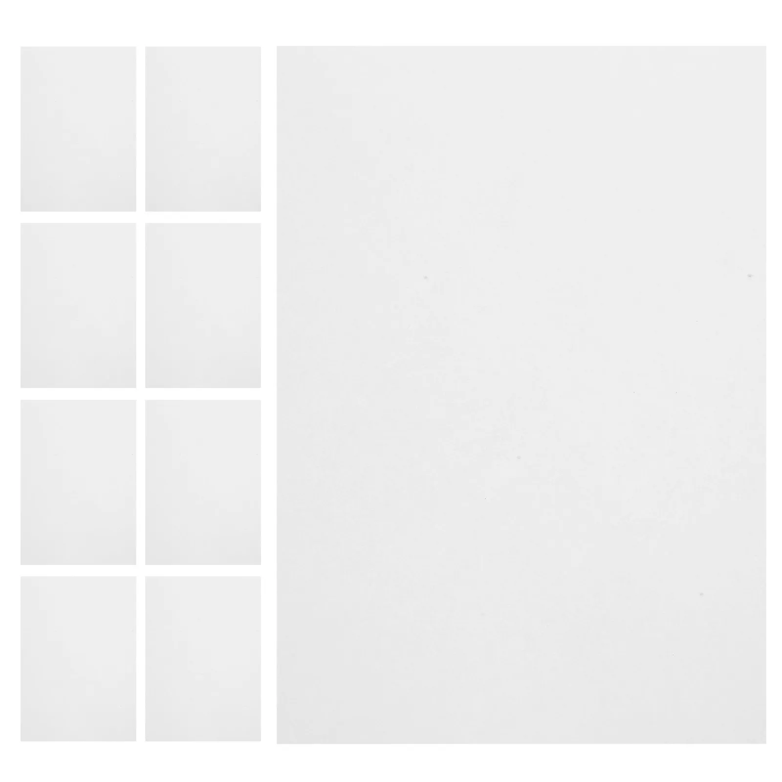 50Sheets Glossy Photo Printing Paper A4 Thick Premium Smooth Wear-Resistant Tear-Resistant Printable Blank Paper for Office
