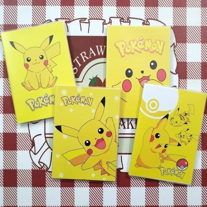 Pokemon Pikachu Notebook Fashion Cartoon Anime Student Stationery Diary Journal Office School Supplies Holiday Gifts Prize