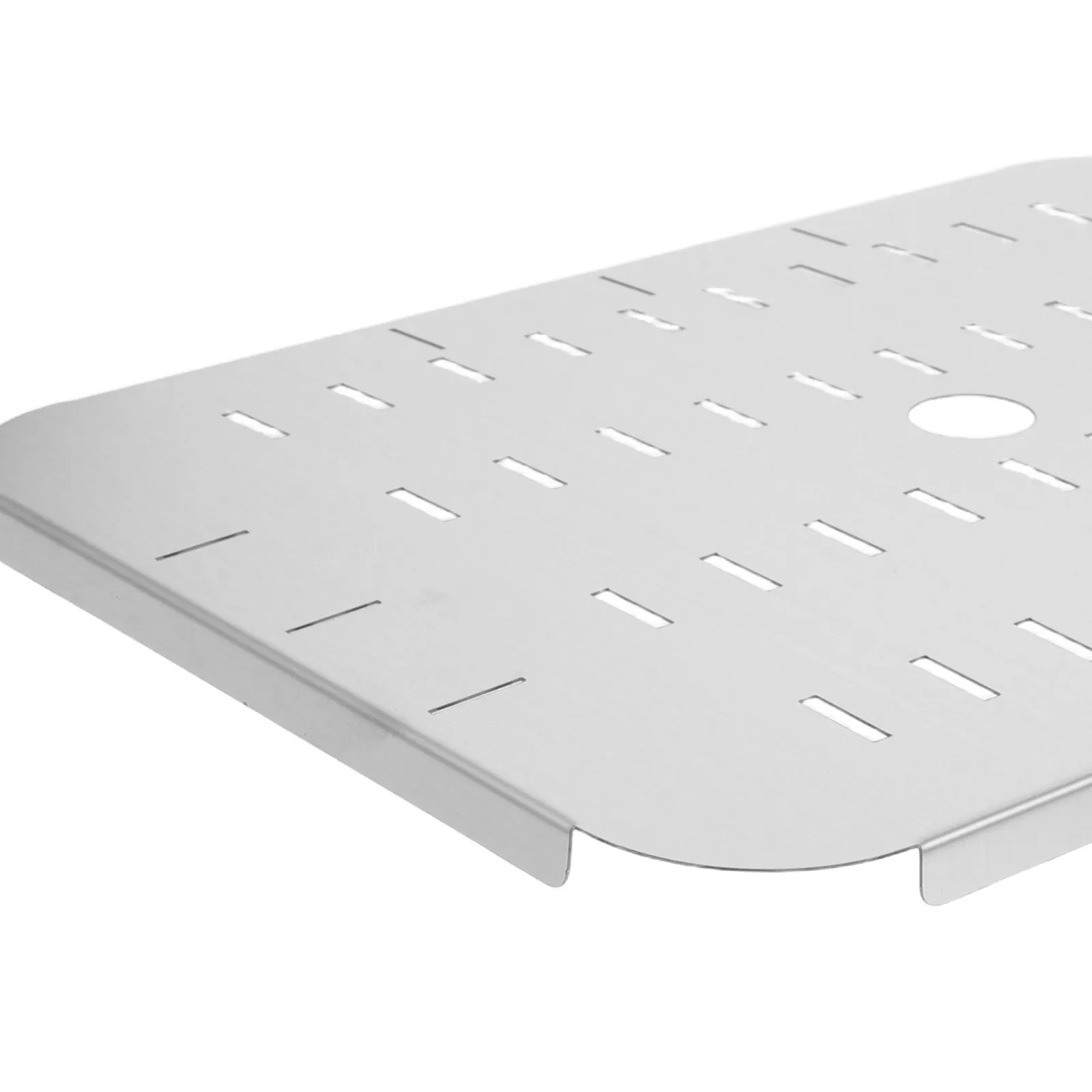 Half Size Stainless Steel Steam Table Pan False Bottom Drain Tray for Hotel Pan Catering Drainage Buffet Food Prep Drying Rack