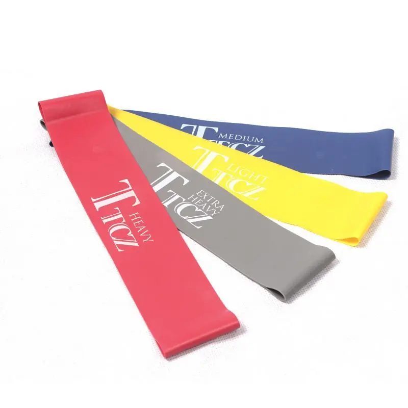 المتوسع حلقة الصليب صالح قوة اليوغا بيلاتيس التوتر المقاومة الفرقة ممارسة شريط مرن تجريب شريط مطاطي رياضي #4