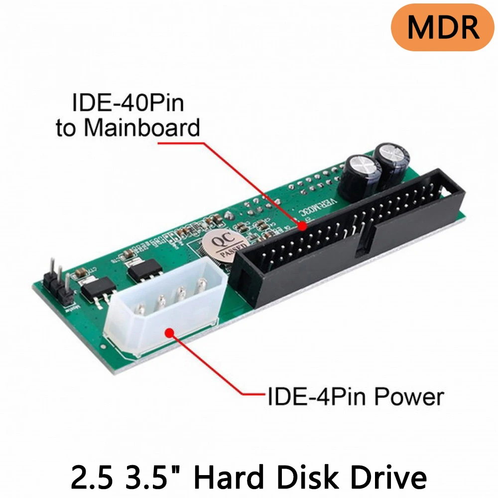 

Конвертер SATA диска в IDE/PATA 40Pin адаптер материнской платы PCBA для настольных компьютеров и жестких дисков 2,5 дюйма