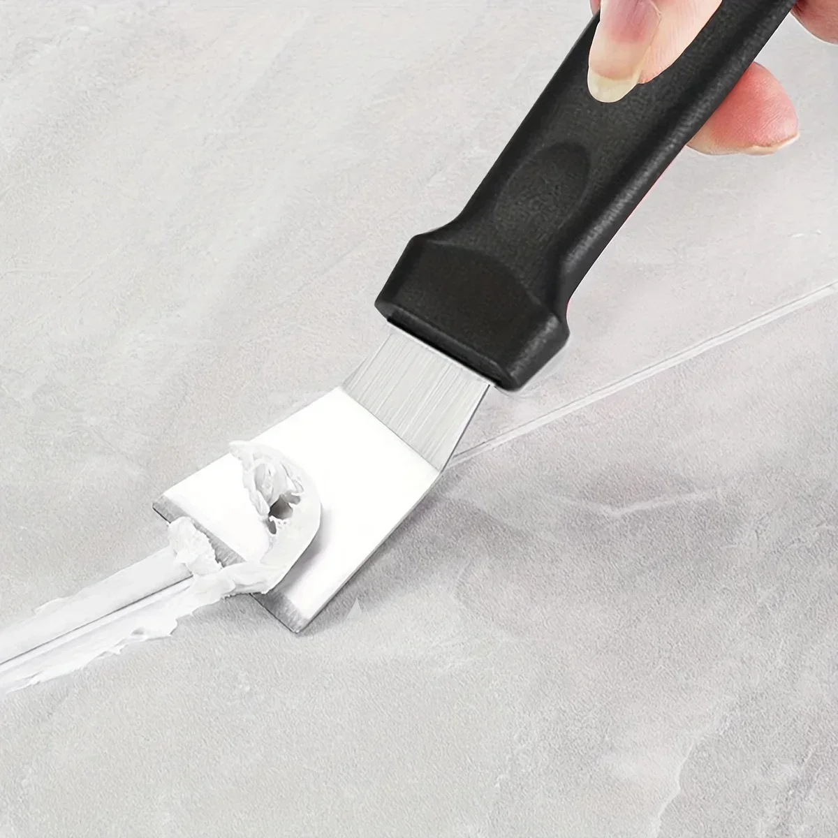 أداة تجريد الطلاء، تنظيف لإزالة الملصقات، الملصقات، الطلاء من الزجاج والموقد، مكشطة، مجرفة تنظيف المطبخ #2