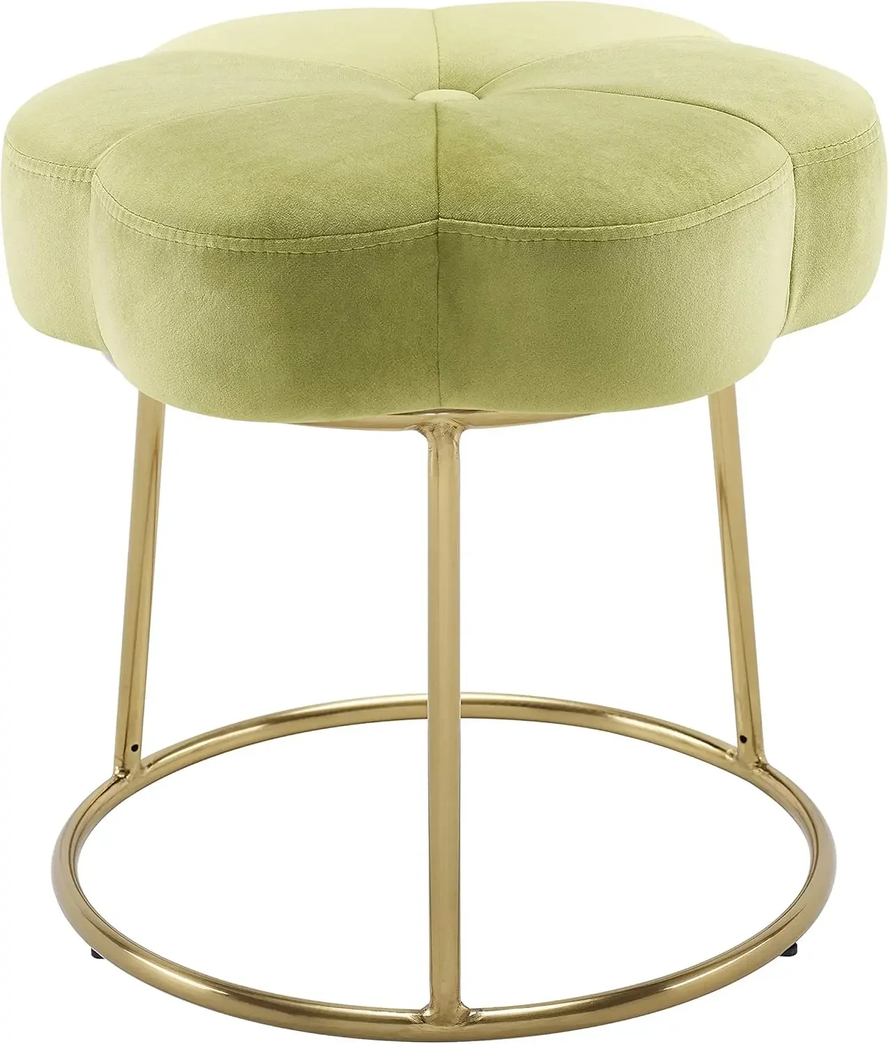 

USA Light Green and Gold Vanity and Accent Talulah Stool Three Colors