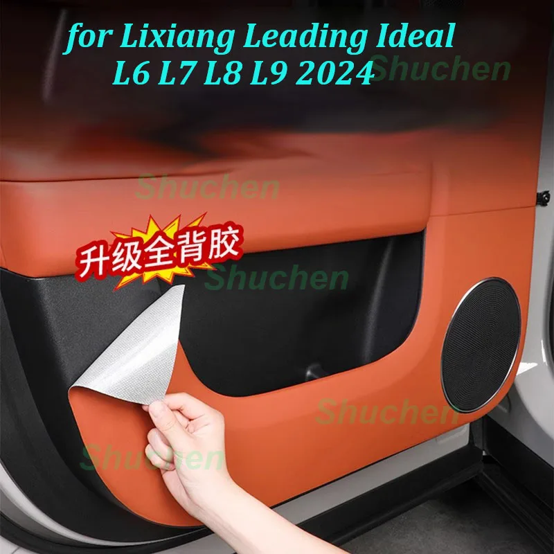 

Car Door Anti-kick Leather Sticker for Lixiang Leading Ideal L6 L7 L8 L9 2024 Anti-kick Cover Scratch-proof Interior Accessories