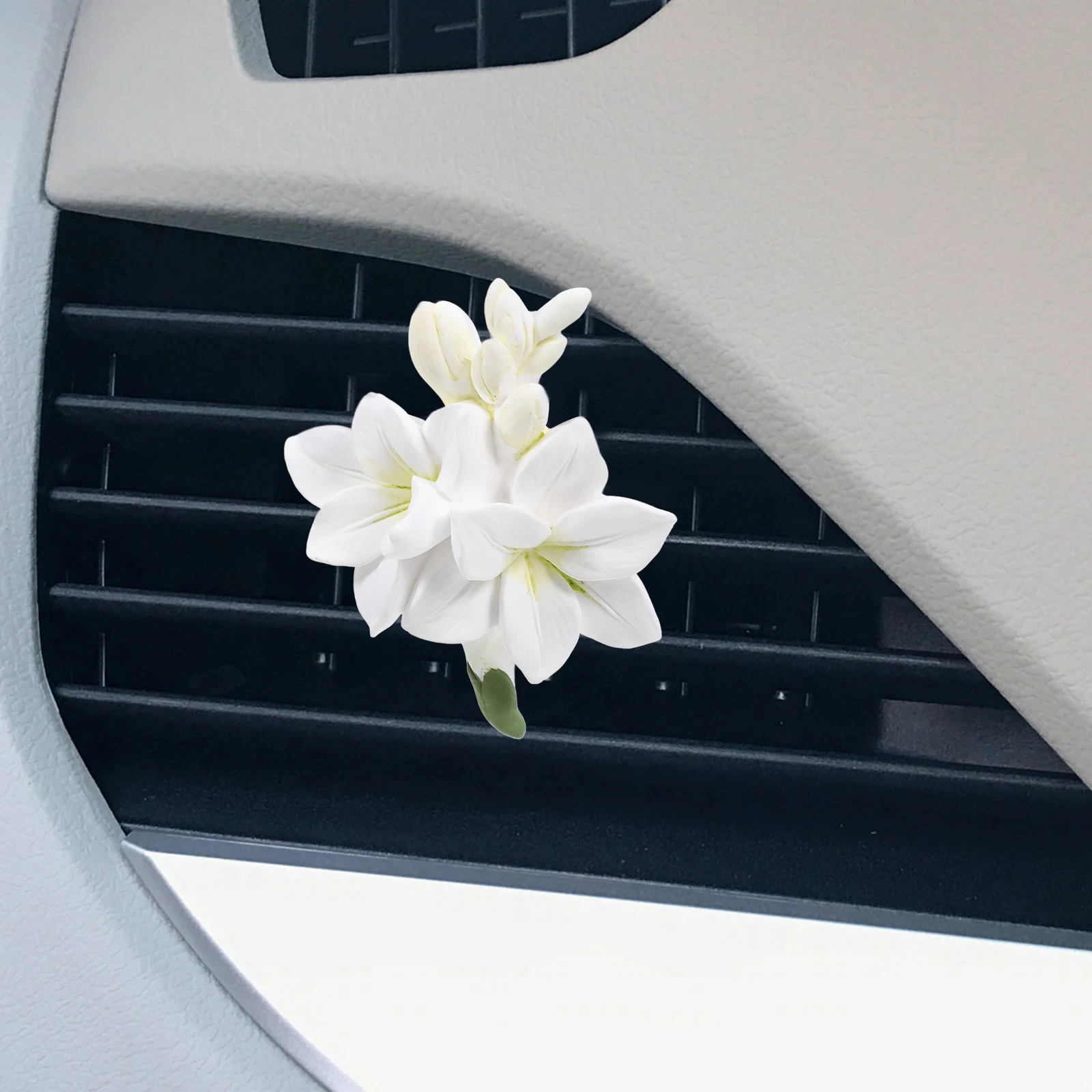 

Creative Air Freshener 3D Flower Design Vent Diffuser Long Lasting Fragrance Interior Decoration Aroma Ornament Auto Accessories