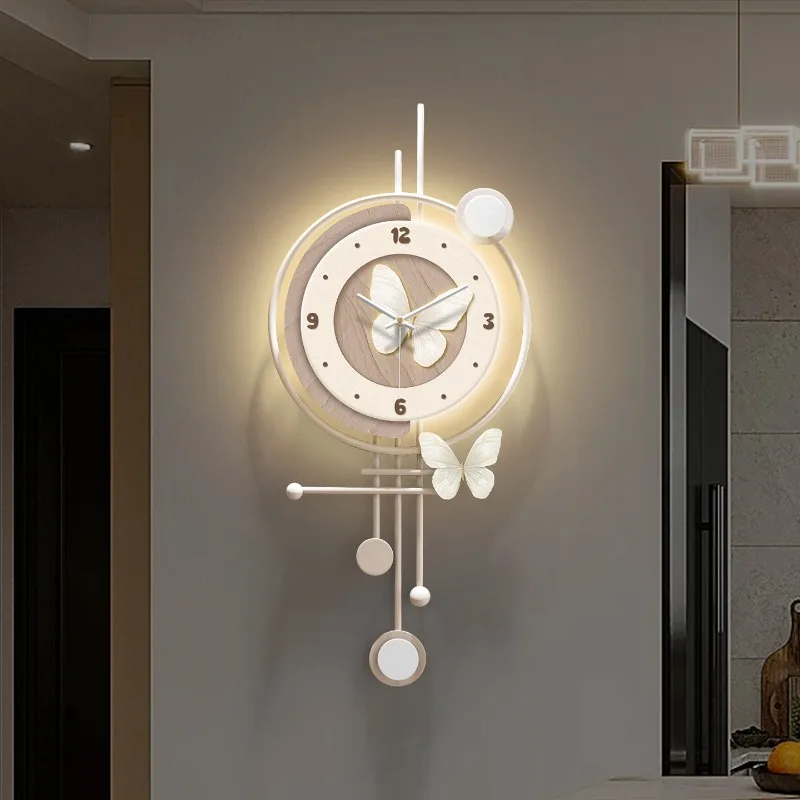 Living Room Korean Wall Clocks Minimalist Design Xenomorph Creative Wall Clocks Aesthetic Fashion Reloj Pared Room Decorations