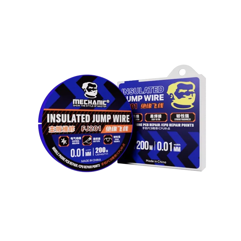 MECHANIC Ultra Fine Jumper Wire FX105 FS205 FJ201 FJ202 FX202 FX201 Precision Soldering Wire For Phone PCB CPU IC Chip Repair
