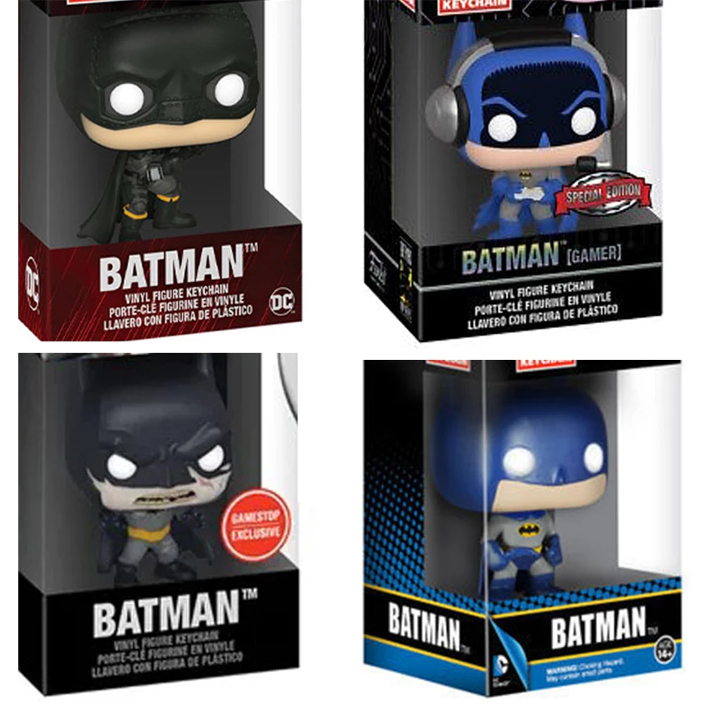 

Карманный брелок DC Черный рыцарь Бэтмен фигурка игрушка