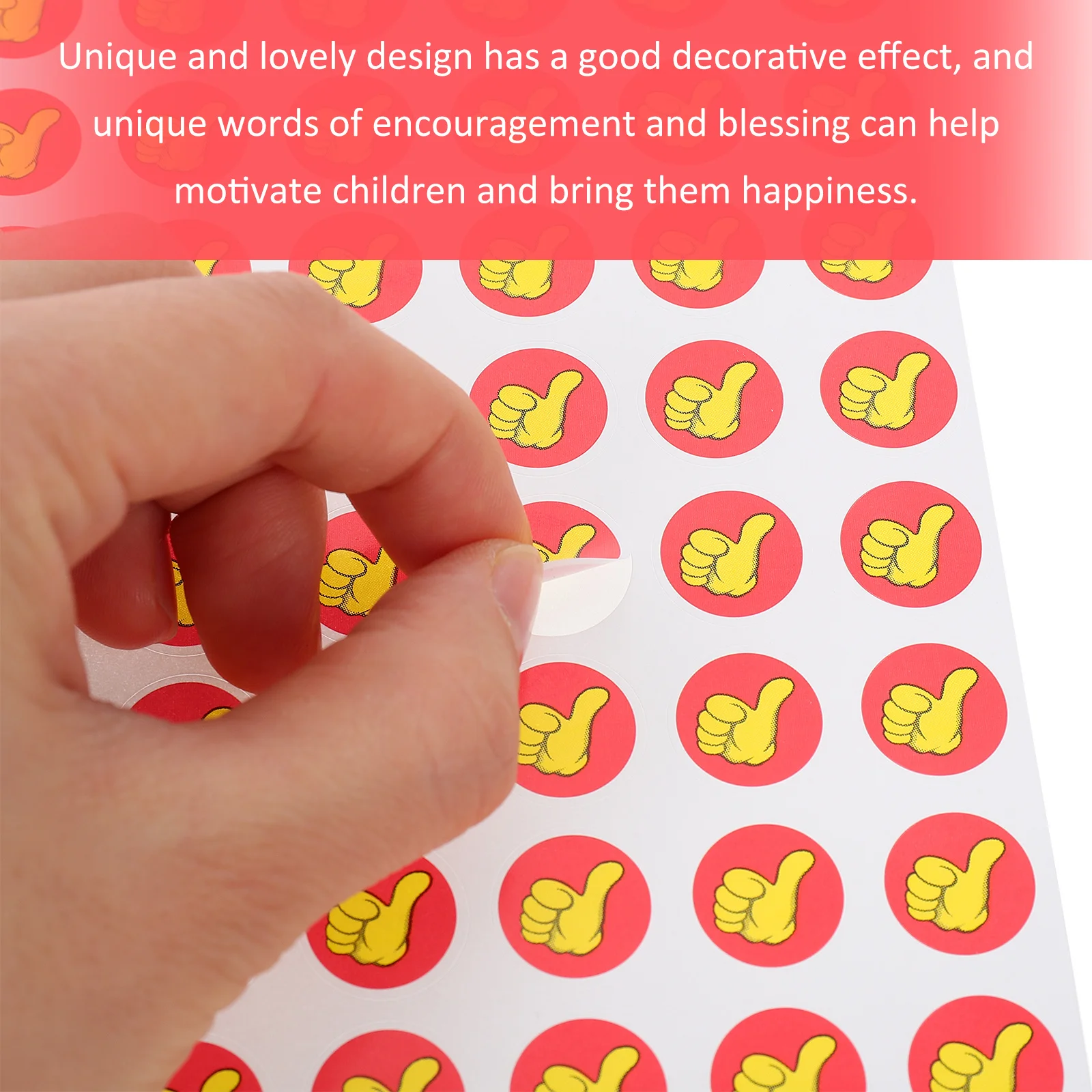 

50 Sheets Reward Stickers Adorable Kindergarten Decorative Paper Praise Stickers Encouragement Labels for Kids