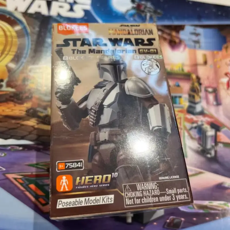 Hottoys Star Wars Bounty Hunters Building Galaxy Series Vol.1 Blind Box 10 caratteri Kit modello con licenza ufficiale Giocattolo di Halloween