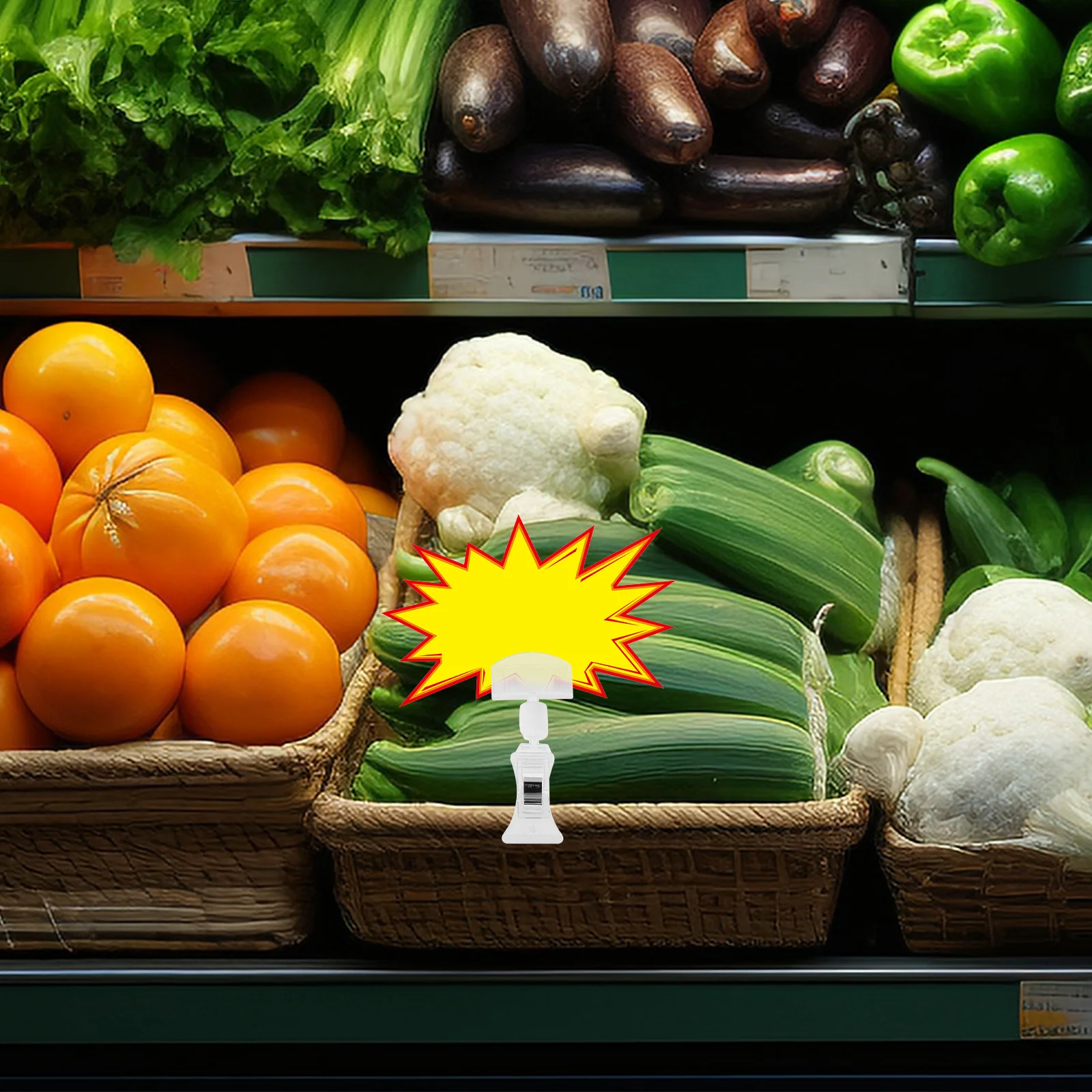 

10Pcs Tag Clips Multi-Function Rotatable Sign Holders Supermarket Retail Store Price Display Holders Sign Holder