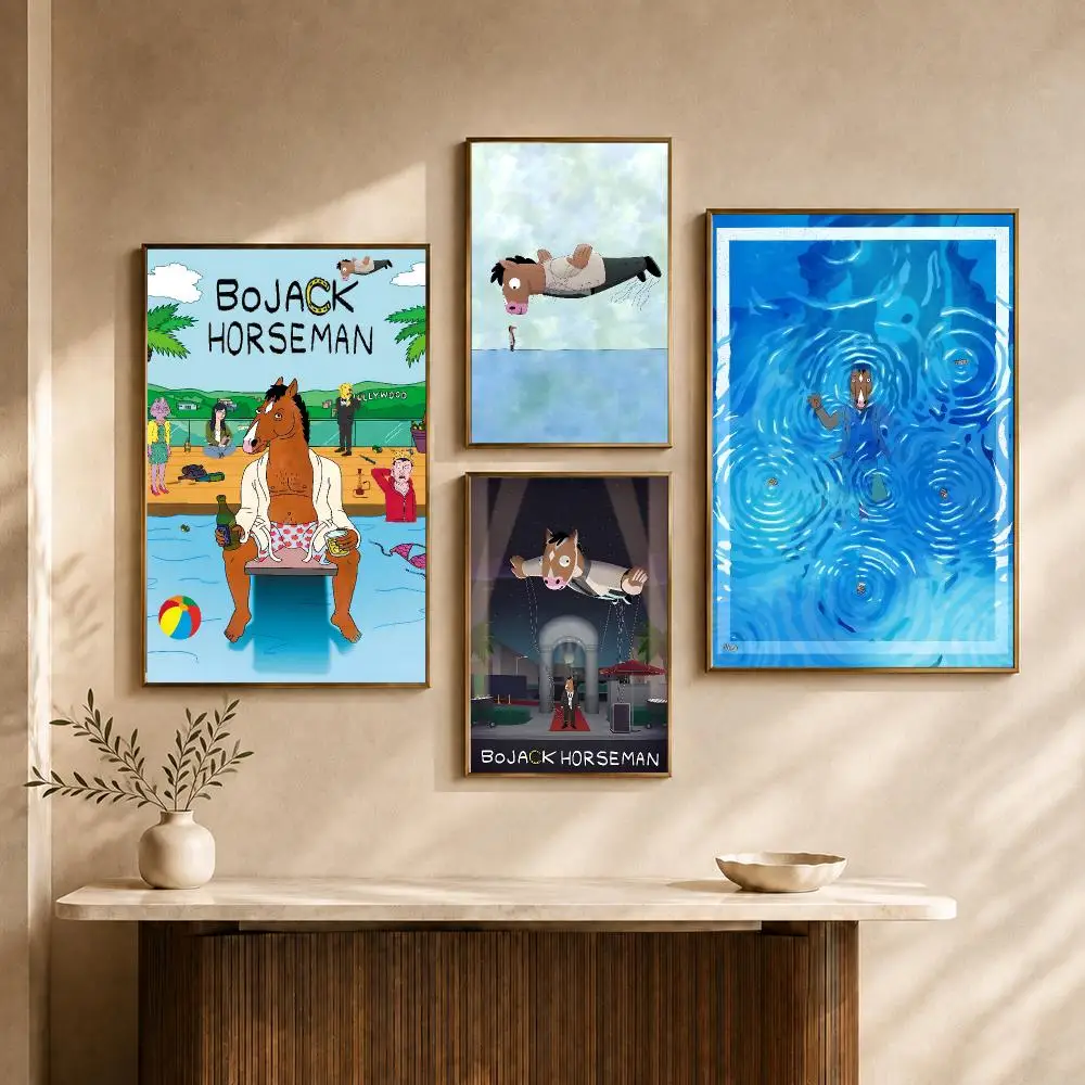 Series BoJack Horseman Diane Todd Dark Comedy Poster PP Decorative Poster Print Apartment Dorm Office Cafe Gift