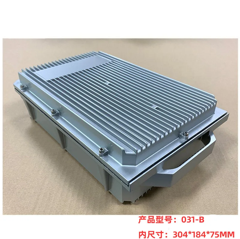 

A- 031-b Base Station Shell Amplifier Shell Portable Aluminum Box 304*184 * 75mm