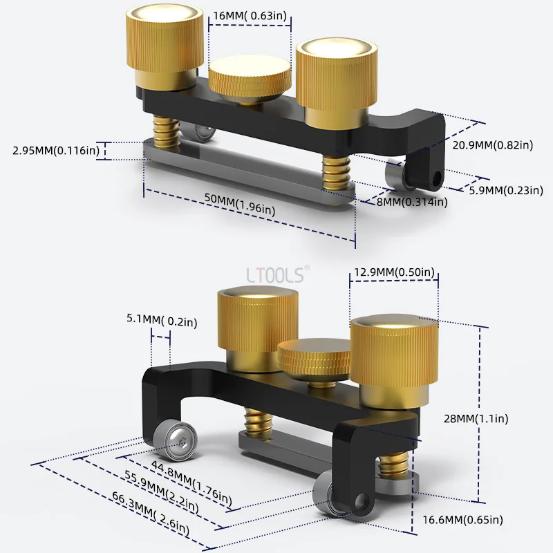 Mini Engraving Knives Sharpener Carpentry Bearing Grinding Knife Bracket Woodworking Planer Blade Hand Polishing Fixing Bracket