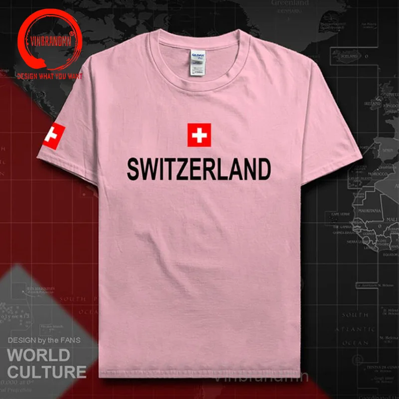 Swiss Confederation Switzerland T shirt man 2022 t-shirt nation team cotton tee fans country CHE CH Confoederatio Helvetica Tops