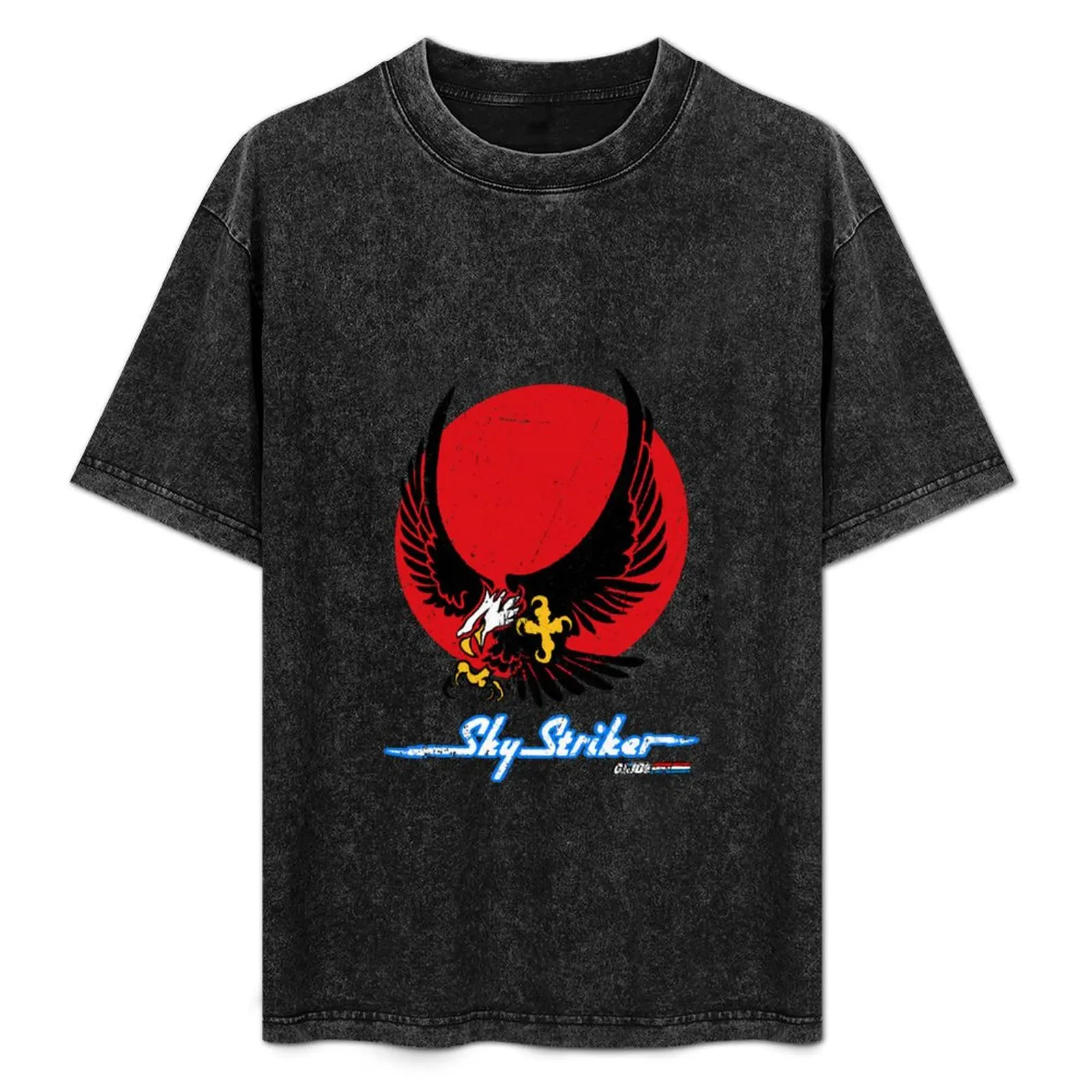 

SkyStriker - Distressed T-Shirt Plus Size Loose Short Sleeve Top