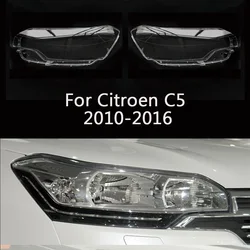 Car Replacement Headlamp Caps For Citroen C5 2010-2016 Glass Headlight Cover Auto Transparent Lampshade Case Lamp Lens Shell