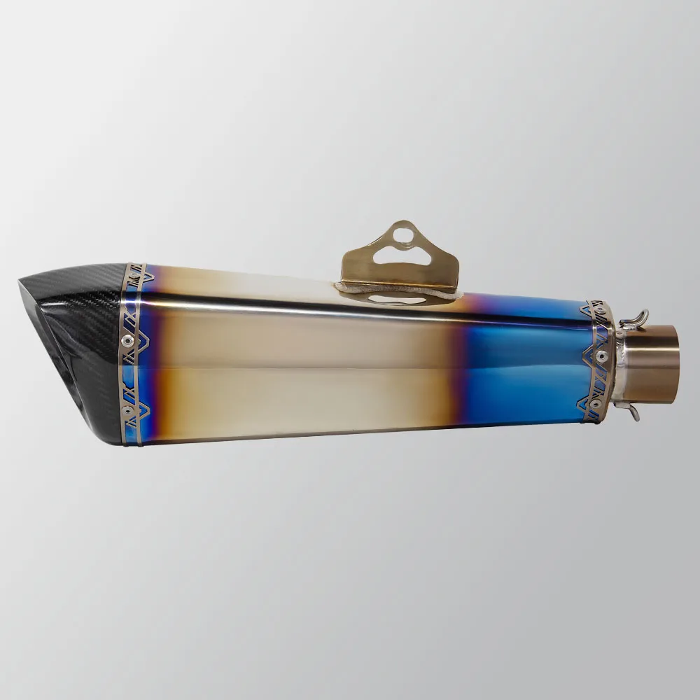 

Для мотоциклов Yamaha TMAX TMAX530 TMAX560 2017-2024: Полная титановая выхлопная система, комплект для тюнинга, коллектор, глушитель, запчасть для скутера