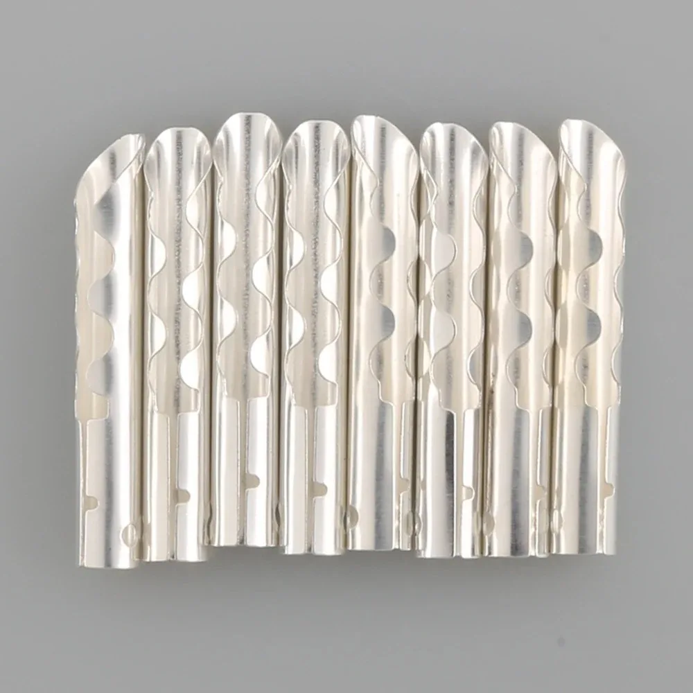 10Pcs VB432G Gold Silver Plated Copper BFA Z-Type 4mm Banana Plug Audio Speaker Cable Connector - view 3
