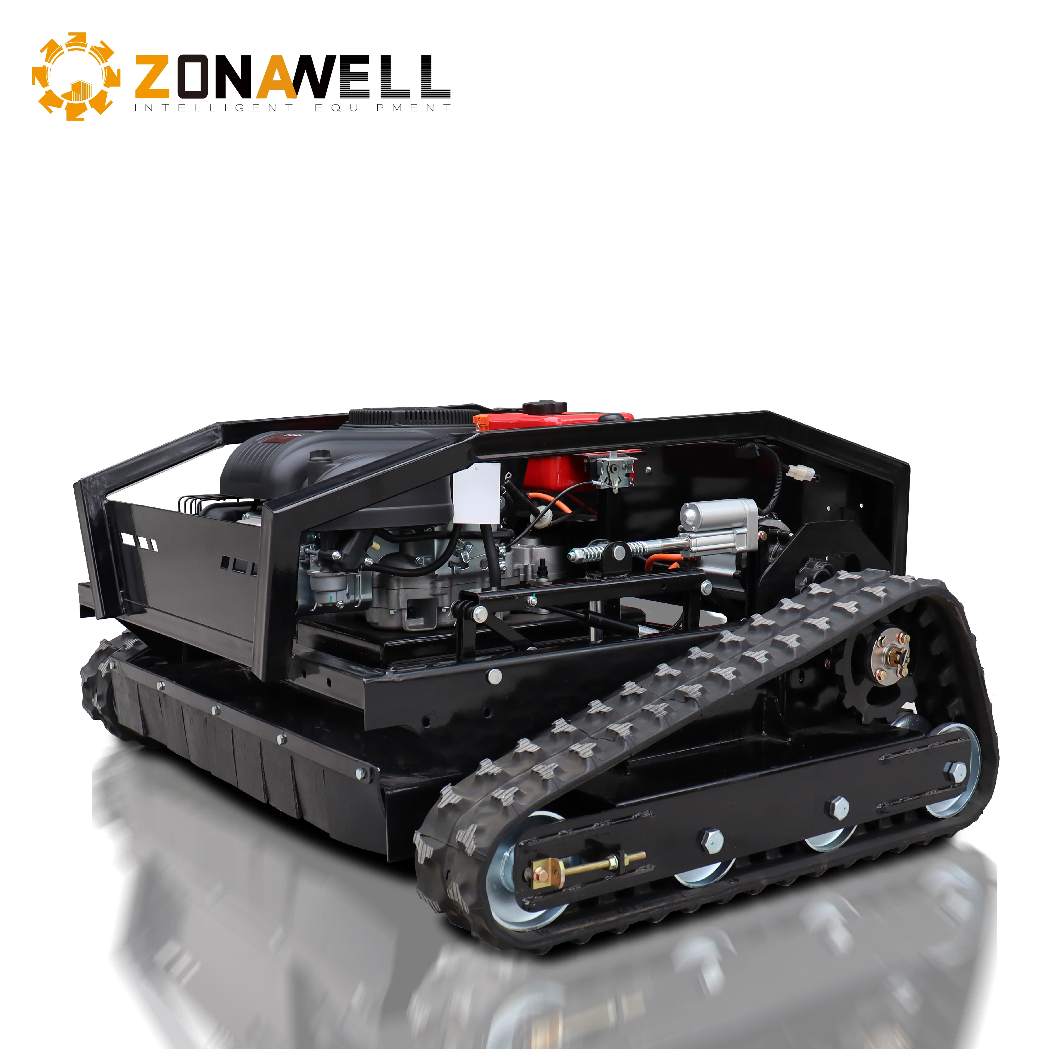 

4000㎡/H High-efficiency intelligent remote control lawn mower is easy to operate and can easily cope with complex terrain