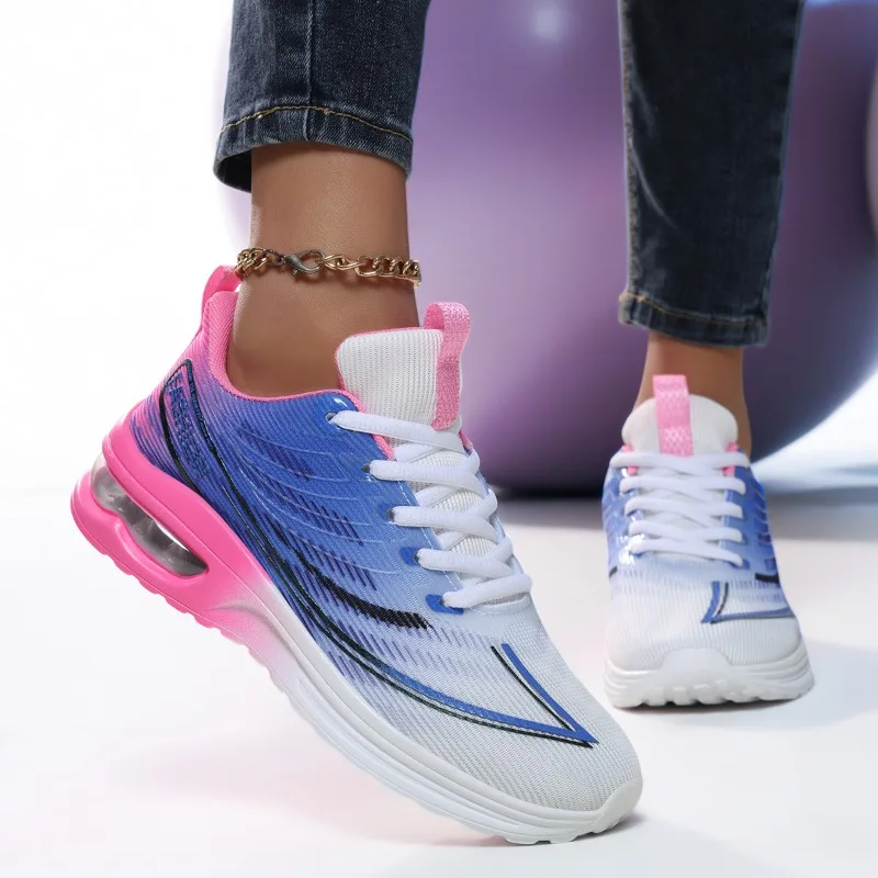 

YRZL Women Sneakers Casual Sports Shoe Breathable Lightweight Anti Slip Comfortable Walking Shoes Tennis Running Shoes for Woman