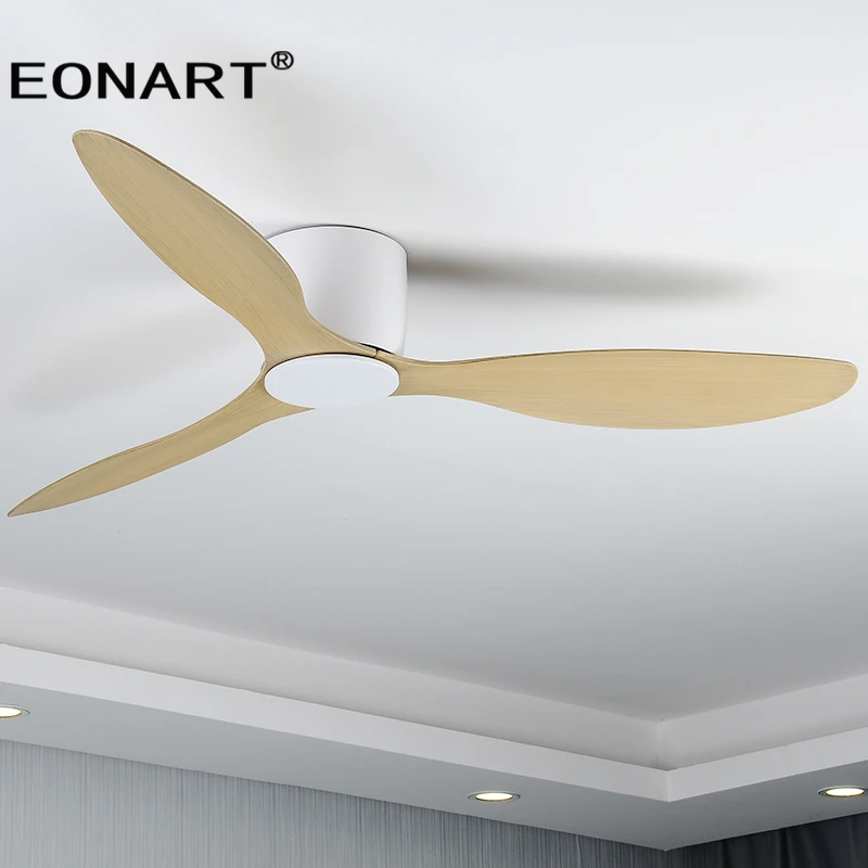 42 Inch Lower Floor Led DC Ceiling Fan With Lamp Remote Control Black Ceiling Fans For Home With Light 220v Ventilador De Techo