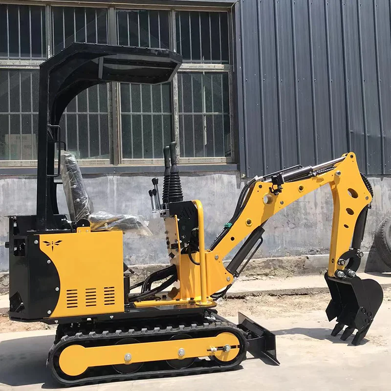 China Customizable For Sale 1 Ton 1.5 Ton Hydraulic Mini Excavator Machine 1000KG Small Digger EPA/EURO 5 Crawler Excavator