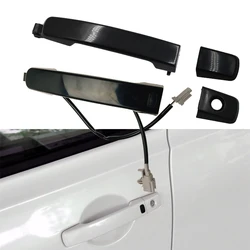 Front Rear Exterior Door Inductance Handle lock cover Cap For Nissan Qashqai 2008 - 2015 Outside Smart Keyless Door Knob handle