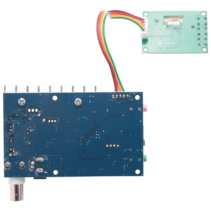 New-2X ประกอบ 0.5 W-7 W เครื่องส่งสัญญาณ FM สถานีวิทยุ PLL สเตอริโอดิจิตอลความถี่ + LCD ดิจิตอลจอแสดงผลปรับระดับเสียง