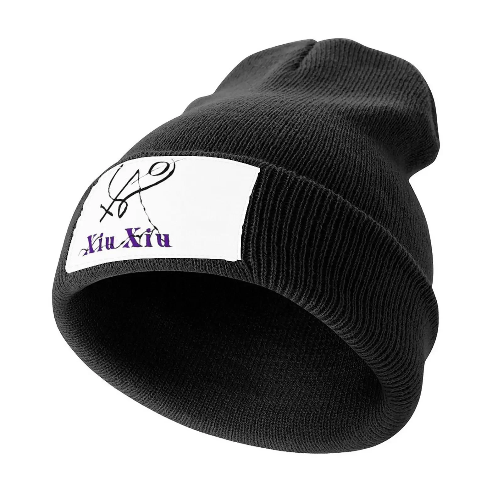 Xiu Xiu | Girl With Basket of Fruit Knitted Cap hard hat Custom Cap Kids Hat Designer Man Women's