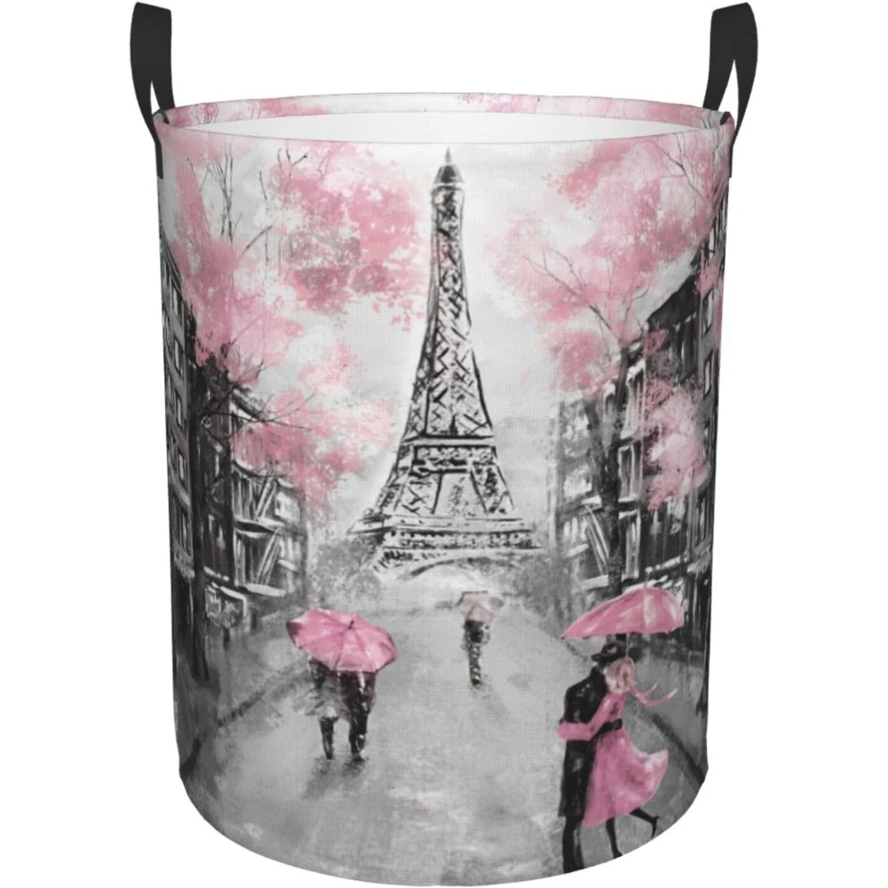 

Large Laundry Basket Home Decor Paris Eiffel Tower Laundry Hamper With Handles Collapsible Laundry Baskets Waterproof Dirty