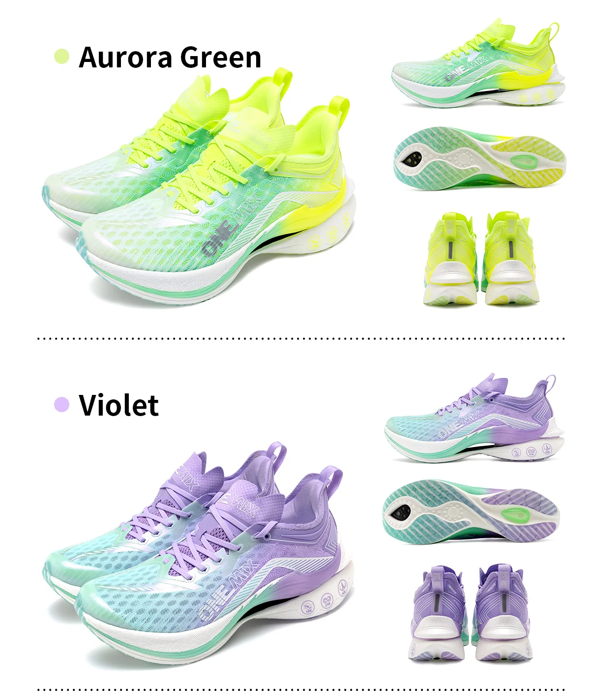 ONEMIX Carbon Plate Marathon-Laufschuhe, professionelle, stabile Unterstützung, Stoßdämpfung, ultraleichte Rebound-Sneaker – Detail 19