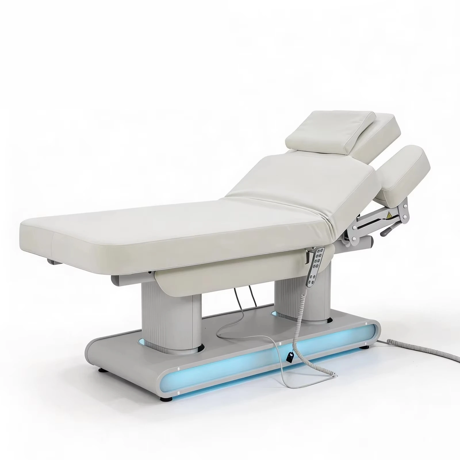 2026 Hot Sale Electric Multifunctional Spa Bed Massage Table Luxury PVC Leather Adjustable 4 Motor Beauty Bed For Beauty Center