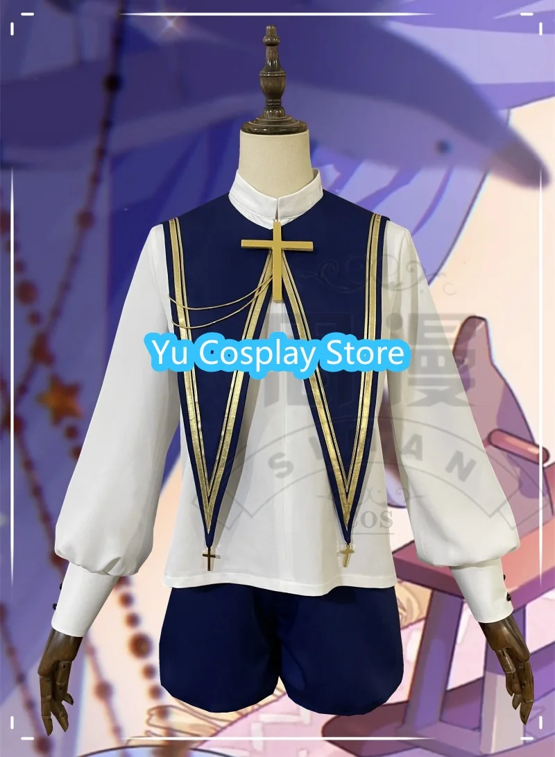 Game Nu: Carnival Kids Yakumo Olivine Cosplay Costumes Fancy Party Suit Top Pants Halloween Carnival Uniforms Custom Made