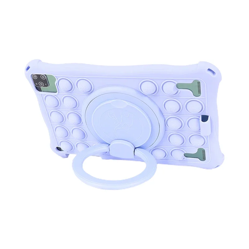 10,1-Zoll-Universal-Tablet-Hülle aus stoßfestem, weichem Silikon, kinderfreundlich, 10, 10,1 Zoll, leichte Abdeckung, Ständer, Funda 25 x 16 cm
