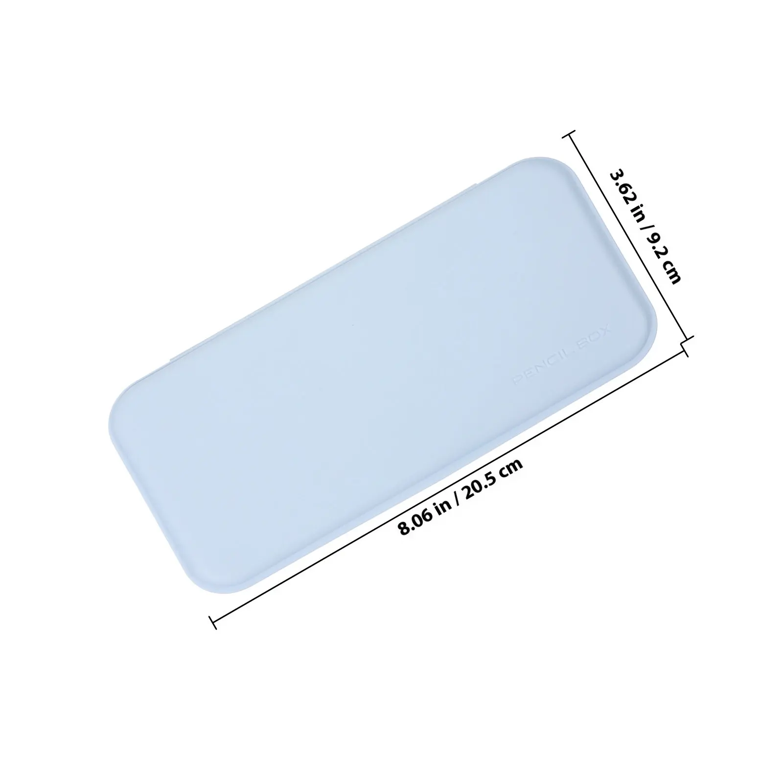 Pencil Case Plastic Durable Creative Design Easy Open Close Large Capacity Pencil Organizer Pen Storage Container Multi-Use