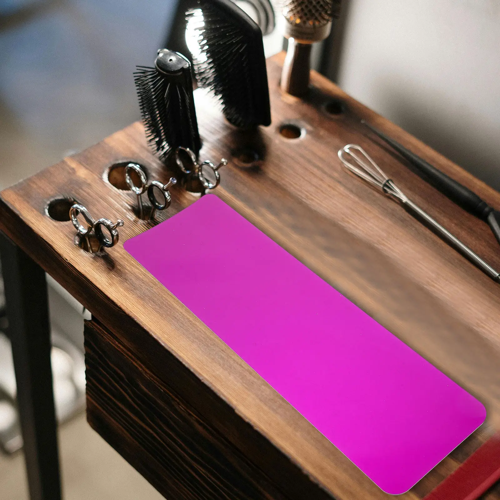 Hair Coloring Board Made of Safe Acrylic Material Hair Dye Highlighting Kit for DIY Fashion Color Application Salon Hairdressing