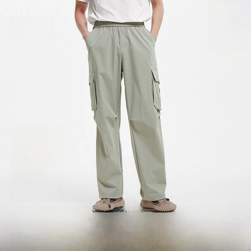 

Мужские повседневные свободные брюки Semir прямого кроя для работы, летние новые функциональные длинные брюки для активного отдыха, удобные и дышащие