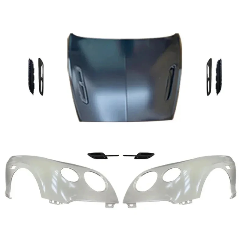 High Quality Upgrade Body Kit Front Bumper and Grille Set Refurbishment Parts with Fit 2017-2018 Exterior Accessories