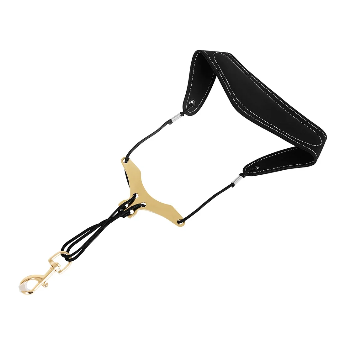Saxophon Gurt Leder Sopran Alto Tenor Saxophon Universal Einstellbare Metall Schnalle Sax Strap Instrument Zubehör Sax Teile – Detail 5