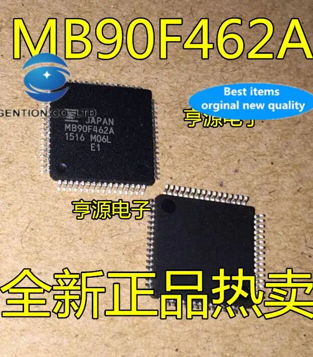 5pcs 100% orginal new  MB90F462A MB90F462APMC Microcontroller QFP64