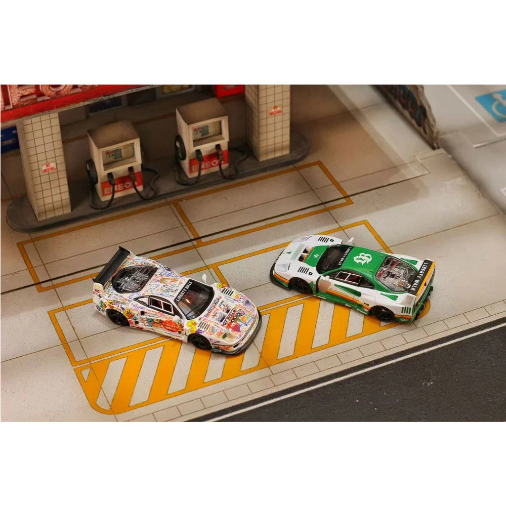 GHOST PLAYER 1/64 LBWK F40 Diecast Model Car Alloy Vehicle Toys Gifts for Teenagers Adults Hobby Collection - view 3