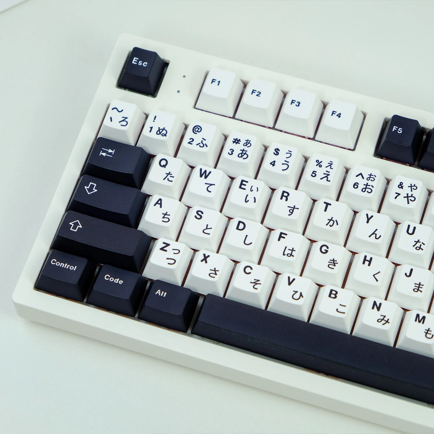 KYOMOT Black And White Themed Keycaps Cherry Profile DYE-SUB Minimalist Keycap For MX Switch Customize Mechanical Keyboard Caps
