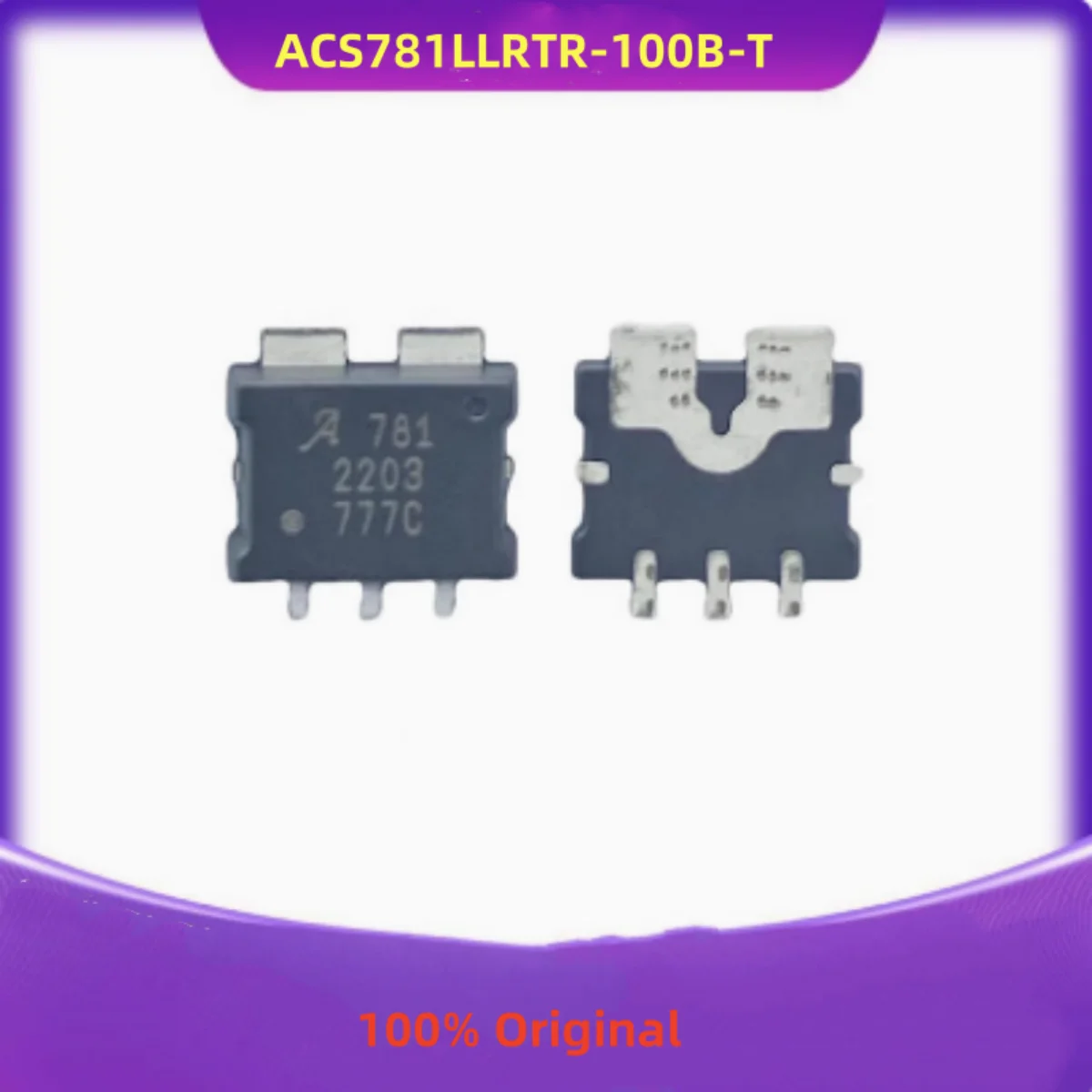 

5PCS 100% New ACS781LLRTR-100B-T 781 PSOF-7 Brand New Original Chips ic