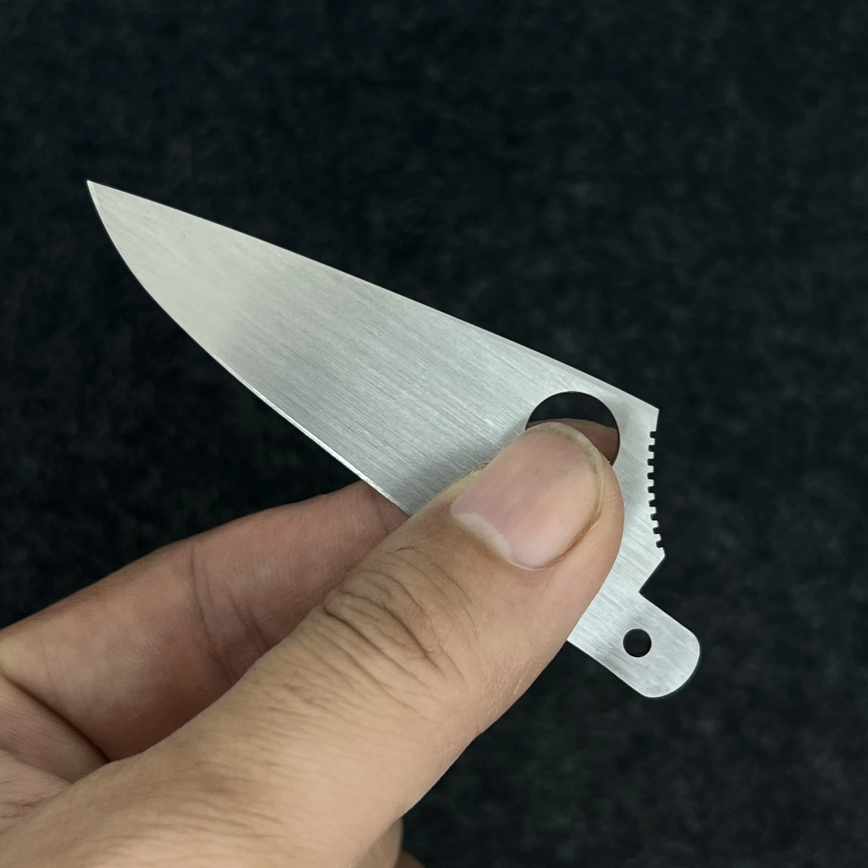 Handmade VG10 Steel with Non-slip groove Modification Blade For 93mm Victorinox Swiss Army Knife SAK Accessories DIY MOD