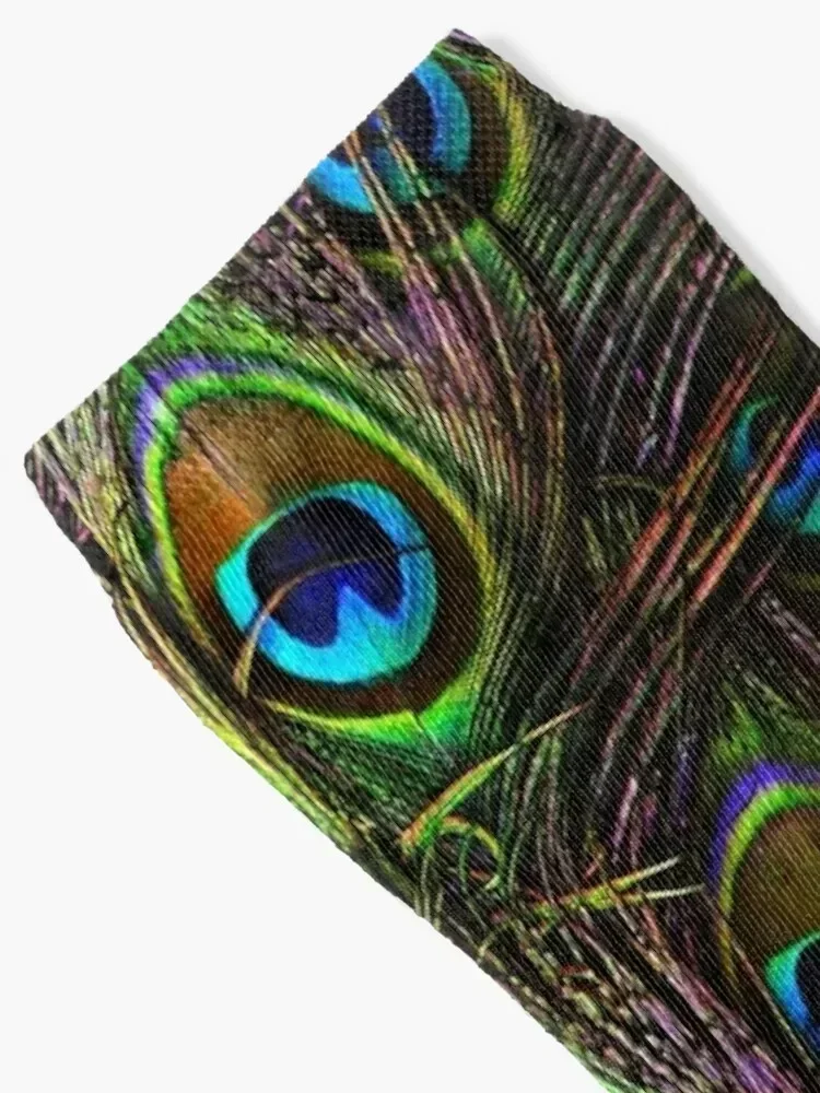 This peacock is watching you! Socks valentine gift ideas Stockings Argentina shoes Men Socks Women's