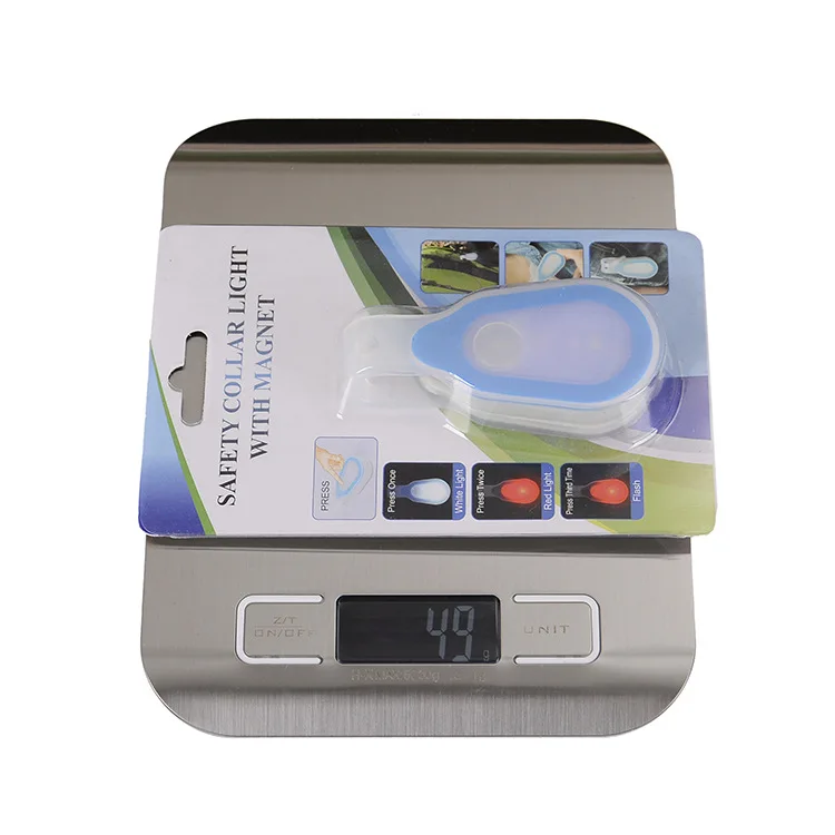 

F5 LED Flashlights edc Clip on Night Safely Nursing Night Light Hands Free Strong Magnetic with a Keychain for Running Emergency